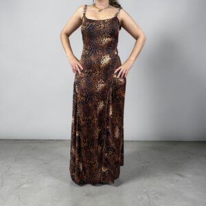 Vestido leopardo