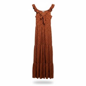 Vestido tirante largo